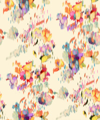 unique flower  pattern  With grey  background