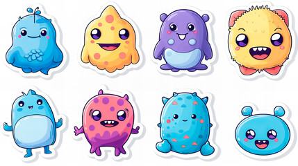 funny comic characters stickers