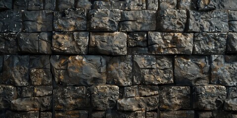 A weathered stone texture, reminiscent of ancient walls or the vast, sun-scorched ruins, providing a rugged and historical backdrop created with Generative AI Technology