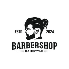 Barbershop logo vector
