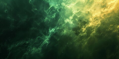 An atmospheric radioactive glow texture, with eerie green and yellow hues blending into darkness, capturing the hazardous beauty of irradiated zones created with Generative AI Technology