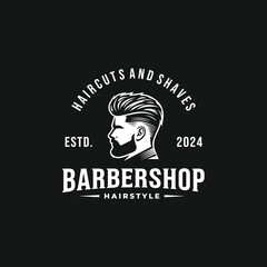 Barbershop logo vector