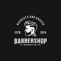 Barbershop logo vector