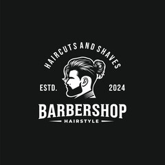 Barbershop logo vector