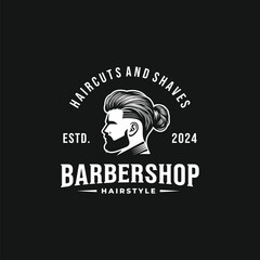 Barbershop logo vector
