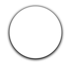 Realistic circle shadow effect for design