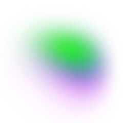 Fototapeta premium Abstract Blur Gradient shapes on transparent background