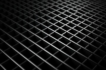 grid thin ivory lines with a dark background in perspective