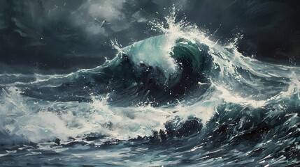 big sea wave 