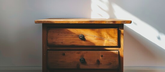 Wooden drawer alone