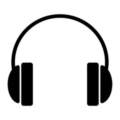 ビジネスアイコン「ヘッドフォン」
