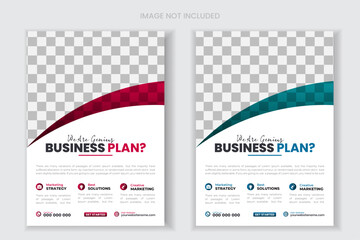 Corporate Business Office Window Decal Design Template. 