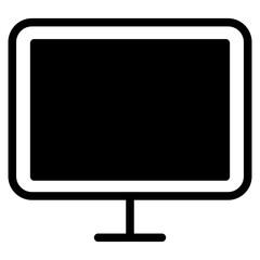 Computer monitor icon
