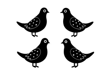sprinkles silhouette vector illustration