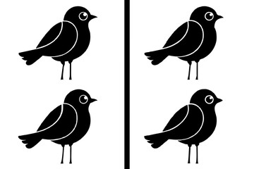 poppy silhouette vector illustration