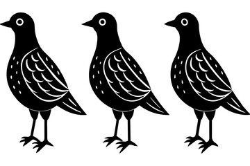 ginger silhouette vector illustration