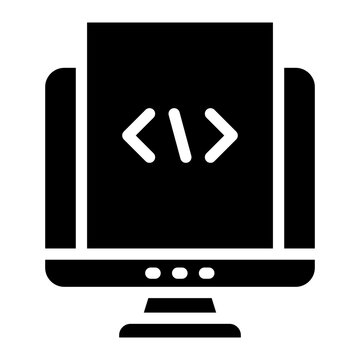 computer with programing code