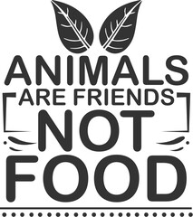 animals are friends not food