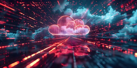The Future of Cloud Computing: Digital Storage Transfer and Big Data Processing. Concept Cloud Computing, Digital Storage, Transfer, Big Data Processing, Technology Trends