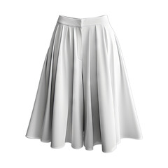 Culottes isolated on transparent png background. Generative ai