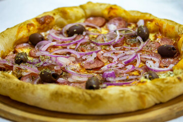 The best and most perfect Brazilian artisanal pizza