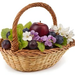 Fototapeta na wymiar Beautiful basket ball flowers pic