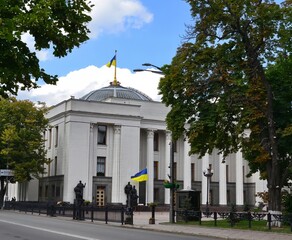 Image of the Verkhovna Rada of Ukraine, also known simply as the Rada, is the unicameral parliament...