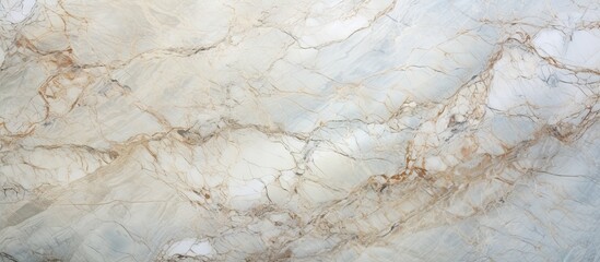 Marble slab in close-up showcasing intricate patterns and textures of the smooth surface