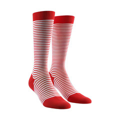 Knee-High Socks isolated on transparent png background. Generative ai