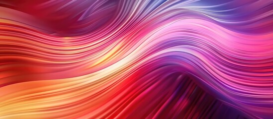 Abstract creative background with curved lines. 