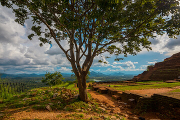 Sigiriya national park in Sri Lanka