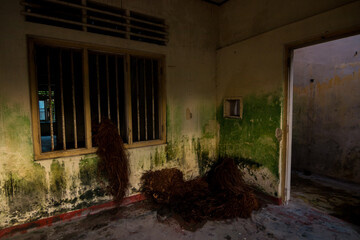 Fototapeta na wymiar Abandoned Dutch hospital in Sri Lanka