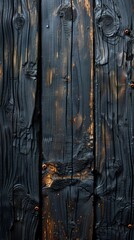 Dark wooden background or texture with natural pattern collection 