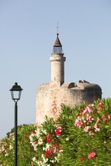 The tower of Constance in Aigues-Mortes, France