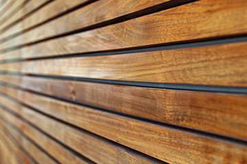 slats of a wooden wall 