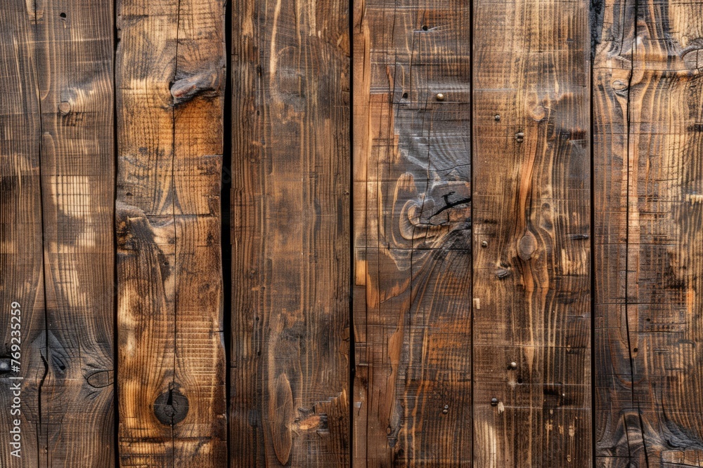 Wall mural old grunge dark textured wooden background the surface of the old brown wood texture top view teak w