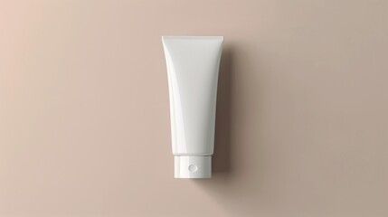 Cosmetic Cream Tube Mockup
