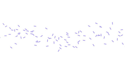 purple confetti sprinkles decoration PNG, transparent backgound