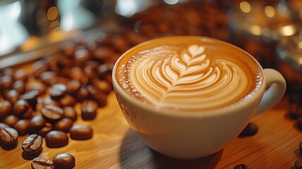 Mocha is a rich and aromatic coffee beverage that combines espresso with steamed milk and chocolate syrup or cocoa powder, offering a delightful blend of coffee and chocolate flavors.
