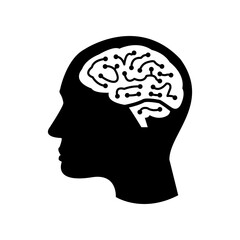 Obraz premium Brain icon