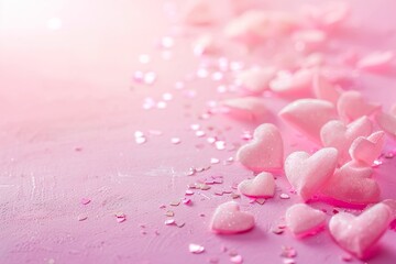 Obraz premium beautiful lightweight pink background for Valentine's Day