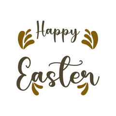 Vectors easter text