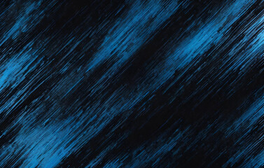 Abstract blue scratch grunge frame design in black background
