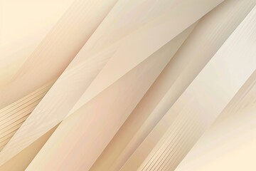 Obraz premium Neutral abstract background. Minimal poster template with diagonal shapes. Calm design with gradient elements