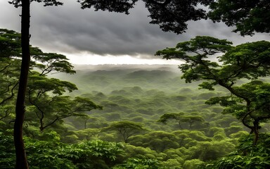 rain in the jungle