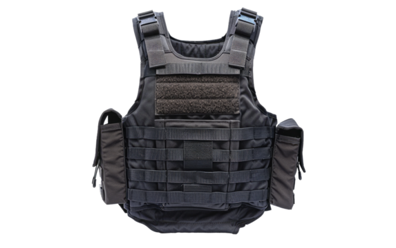 Vest with Added Weight isolated on transparent Background