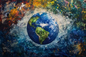 Fototapeta premium Earth Day