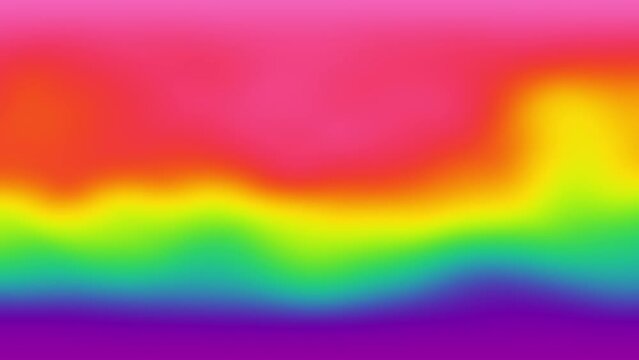 Colorful rainbow blurry gradient abstract moving background. 4k background abstract.