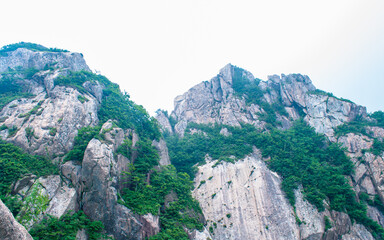 Fototapeta na wymiar Landscape view of Mount Wolchulsan in South Korea. 