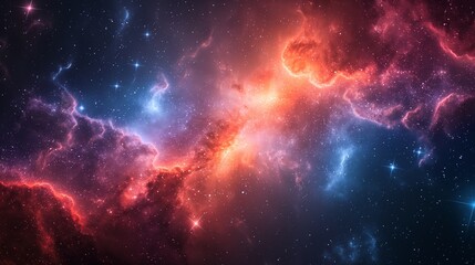 Obraz premium Black dark turquoise blue white night sky. Cloud star constellation galaxy nebula universe space dream fly sleep. Light moon glow twinkle. Fantasy, fantastic, epic. Wallpaper concept